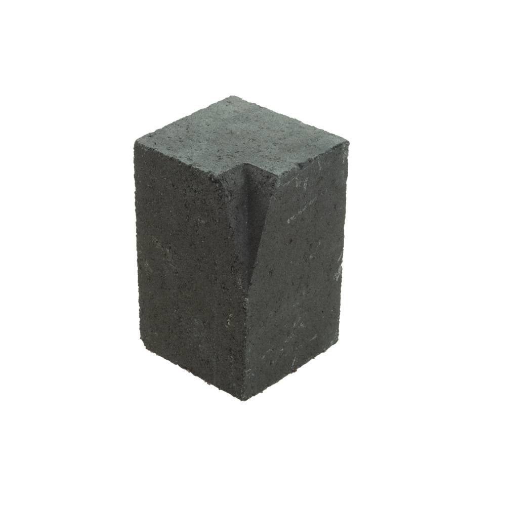 AG Kerb Bullnose High Rise Int Corner Smooth Slate